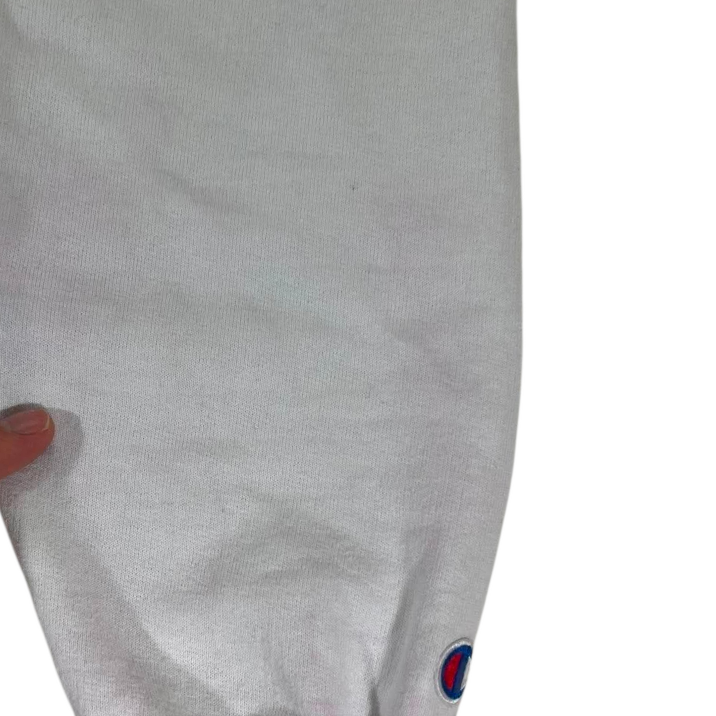 VINTAGE CHAMPION COLORADO STATE UNIVERSITY WHITE HOODIE (M)
