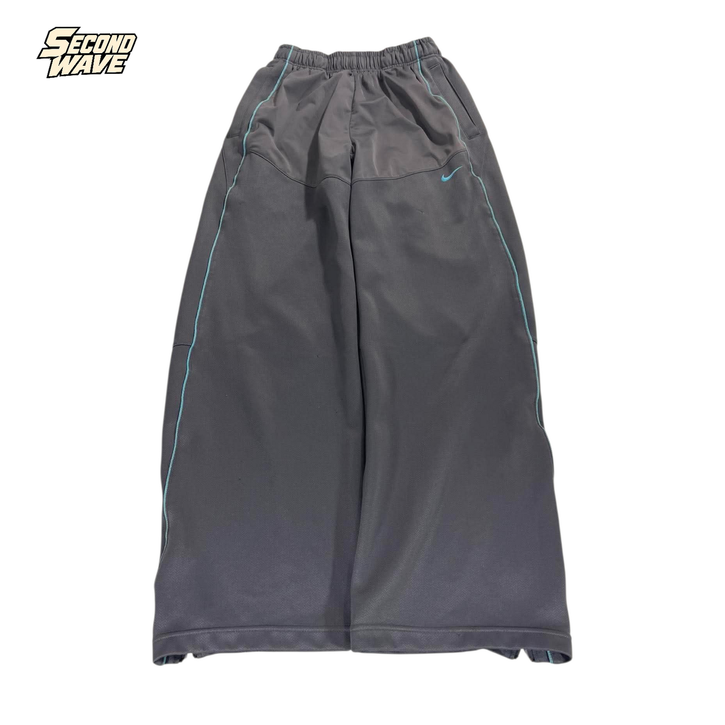 VINTAGE NIKE GRAY TRACK PANTS (M) ¹⁰