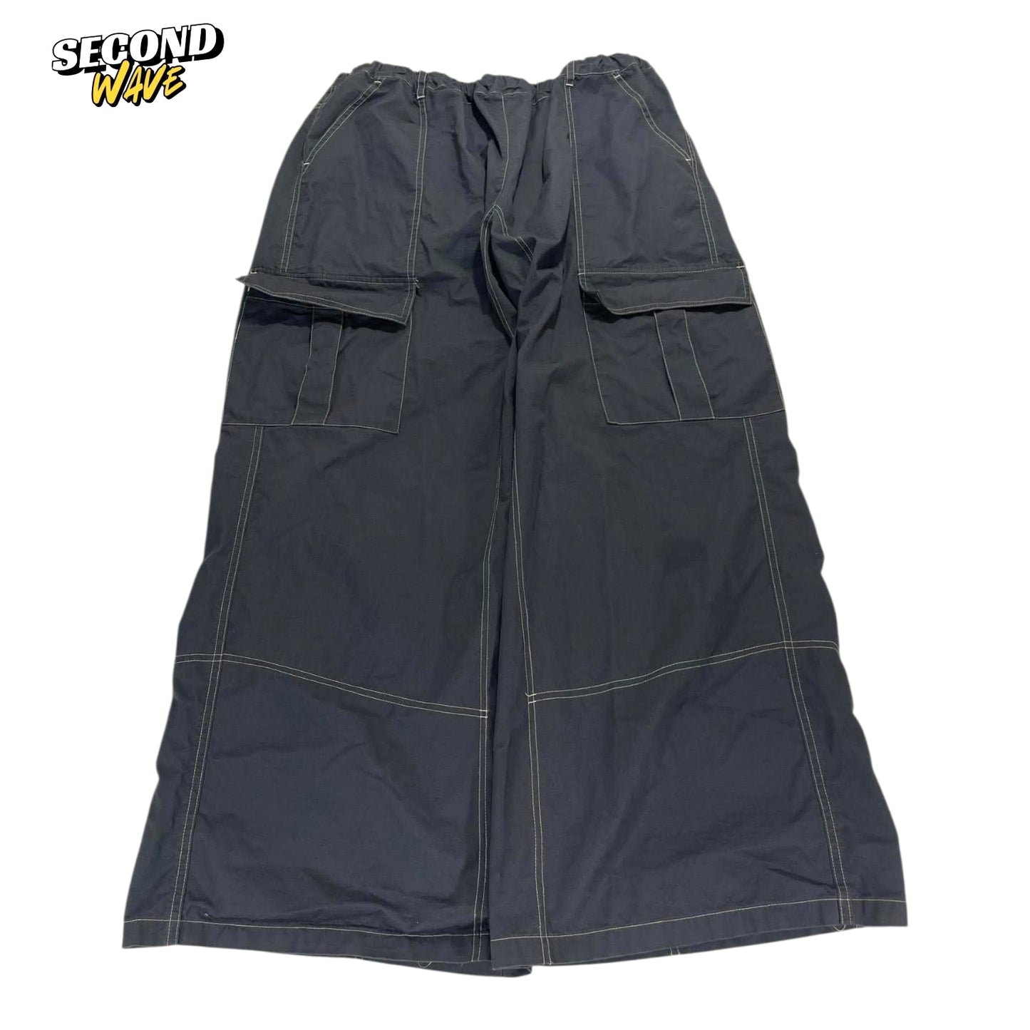 MODERN CHARCOAL CARGO PANTS (40)