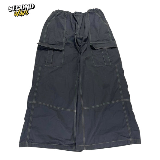 MODERN CHARCOAL CARGO PANTS (40)