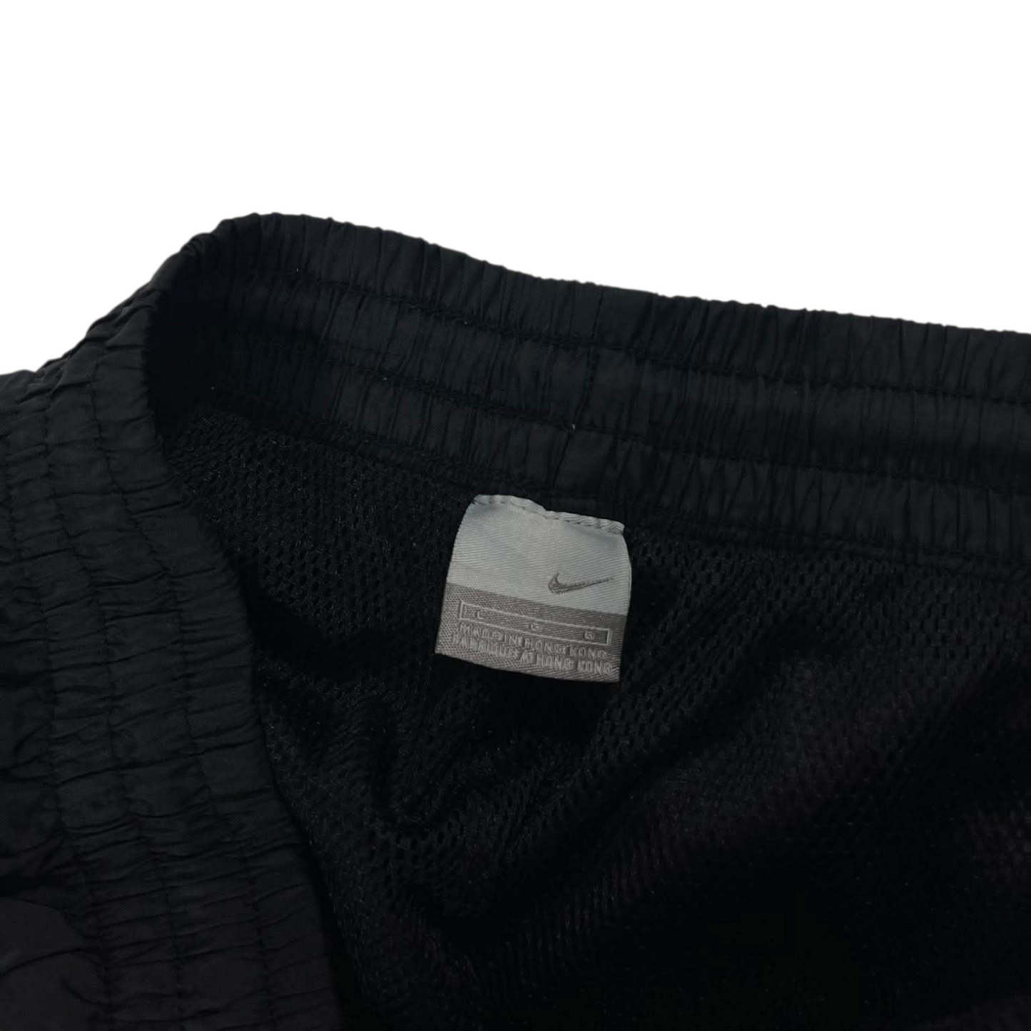 VINTAGE NIKE BLACK TRACK PANTS ⁸ (L)