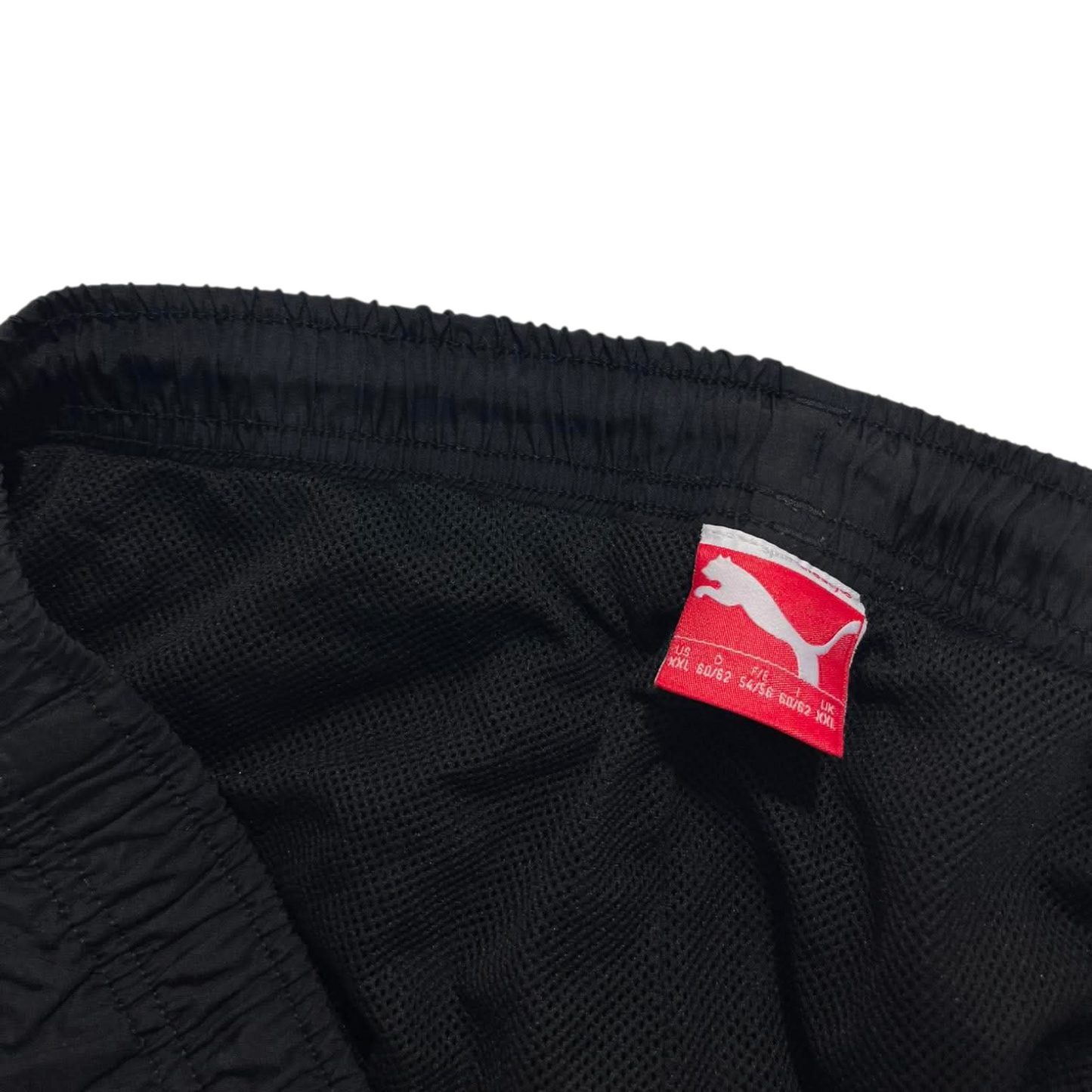 PUMA BLACK BAGGY TRACK PANTS (XXL)