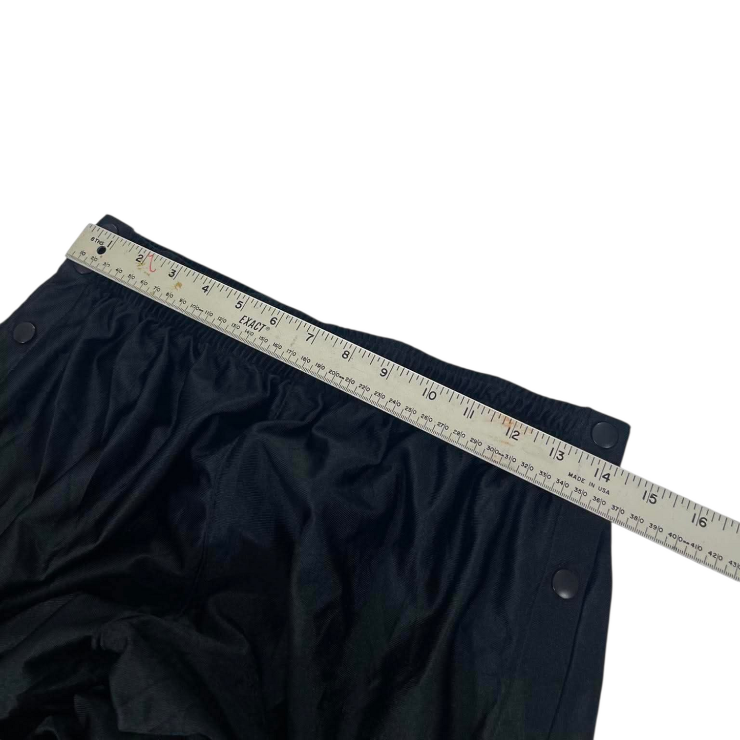 NIKE BLACK BUTTON TRACK PANTS ¹¹ (L)