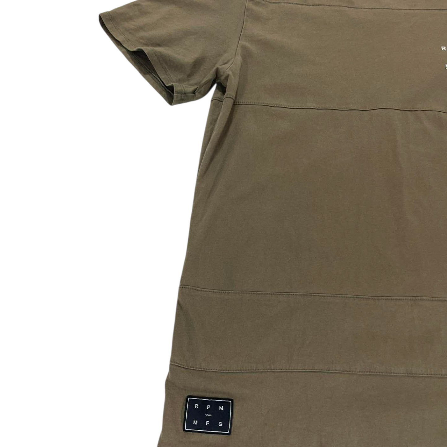 RPM MFG KHAKI COTTON T-SHIRT (M)