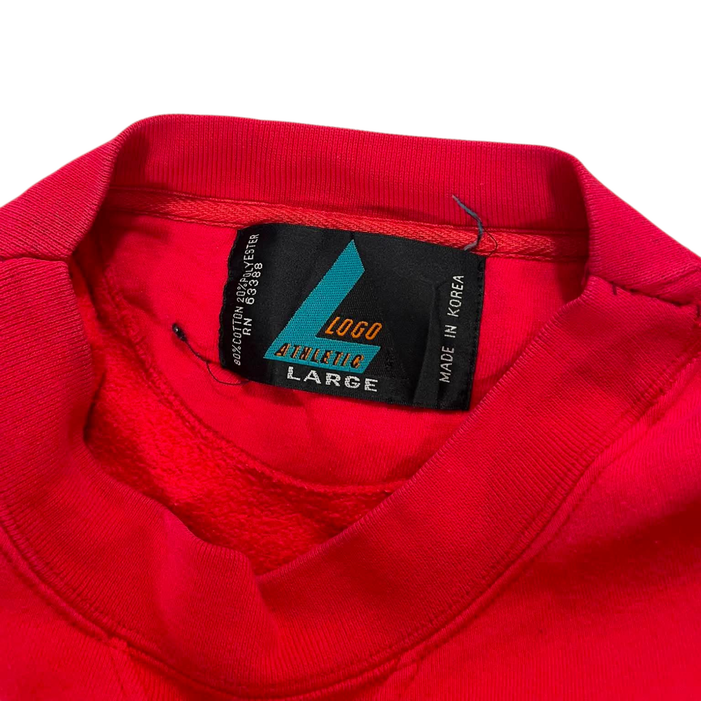 LOGO ATHLETIC 49ERS RED CREWNECK (L)