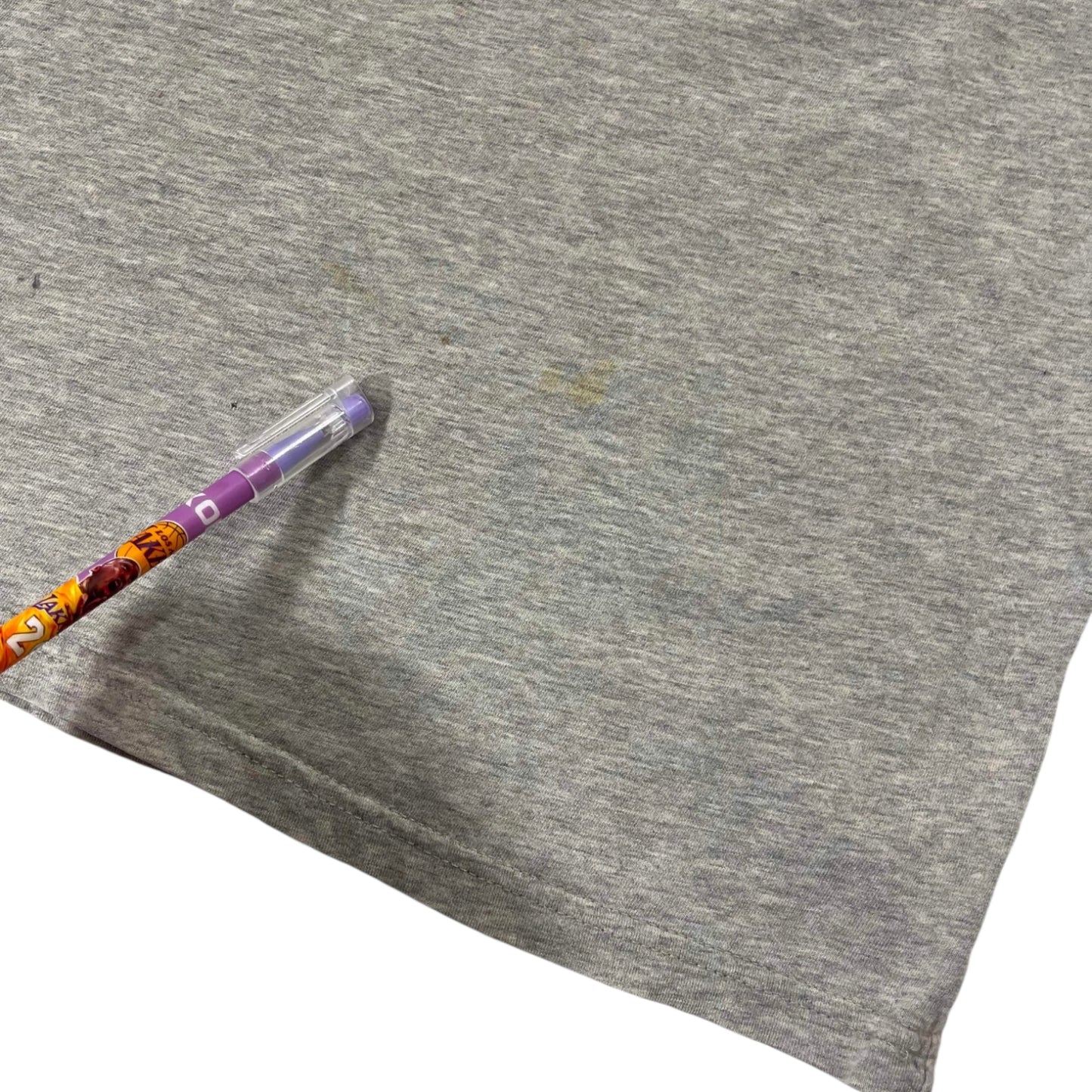 GRAY NO TAG POLO RALPH LAUREN LONG SLEEVE (S)
