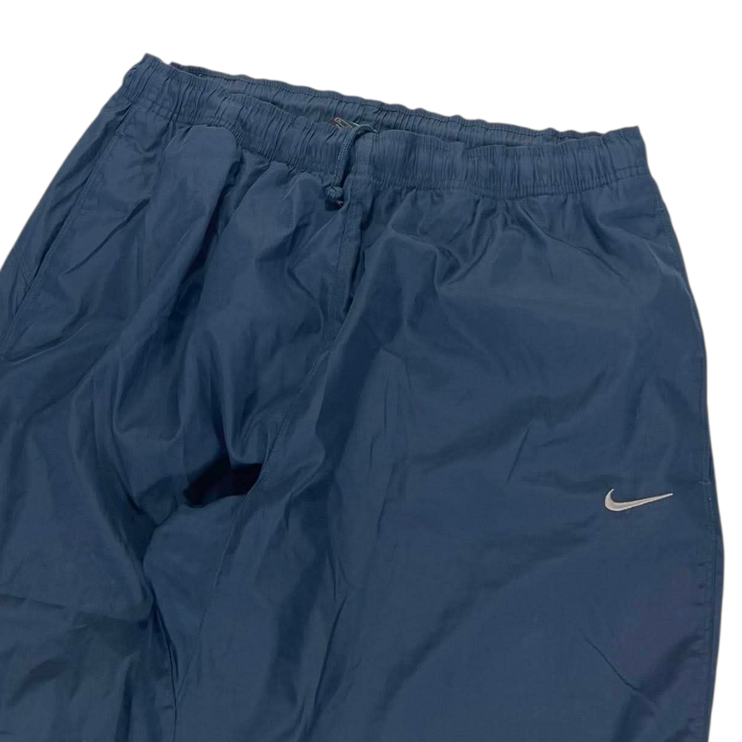 Y2K NIKE NAVY BLUE TRACK PANTS⁵ (BEST FIT XL)