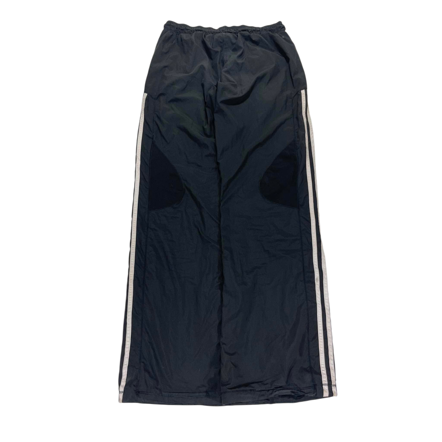 ADIDAS BLACK TRACK PANTS (L)