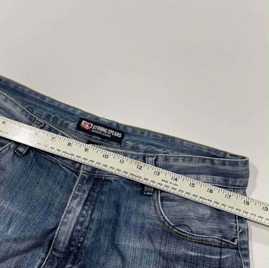 Y2K BLUE DENIM JORTS (34)