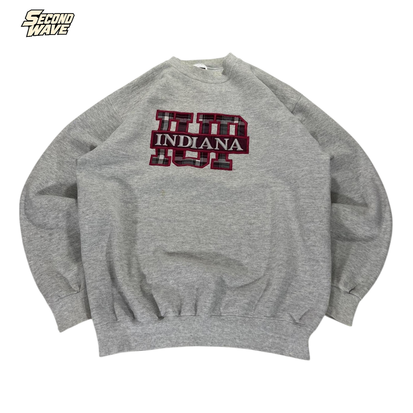 VINTAGE TULTEX INDIANA GREY CREWNECK (L)