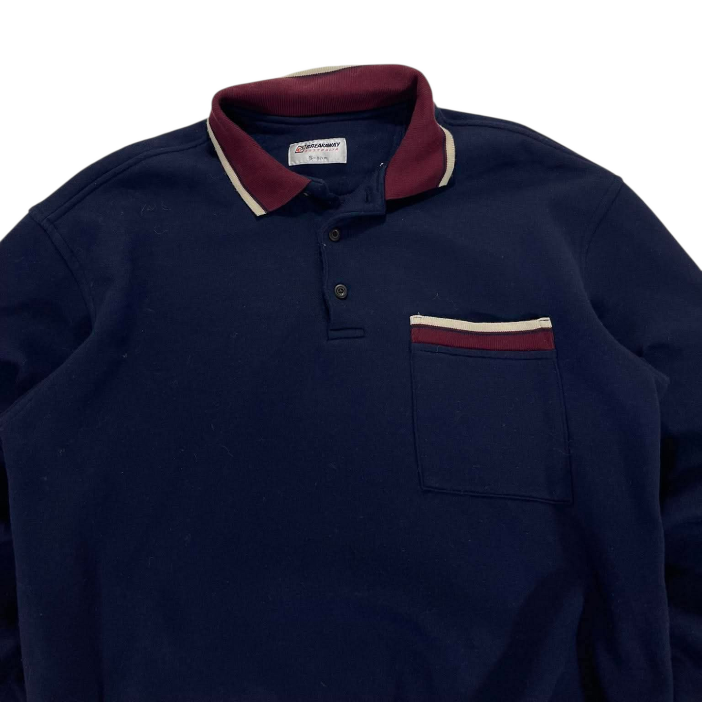 BREAKAWAY AUSTRALIA NAVY BLUE POLO SHIRT (S)