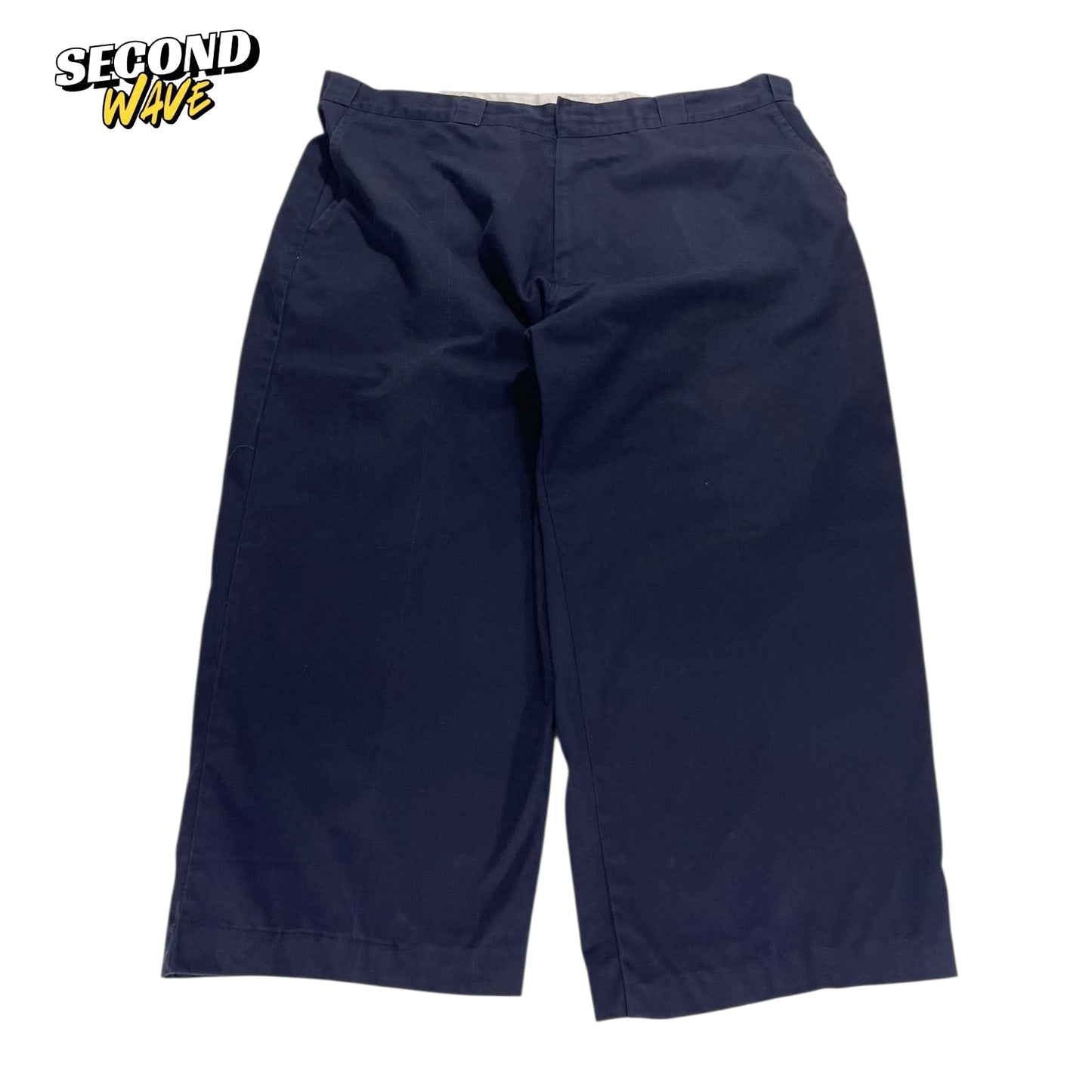 BEN DAVIS NAVY BLUE BAGGY PANTS / LONG SHORTS (42)