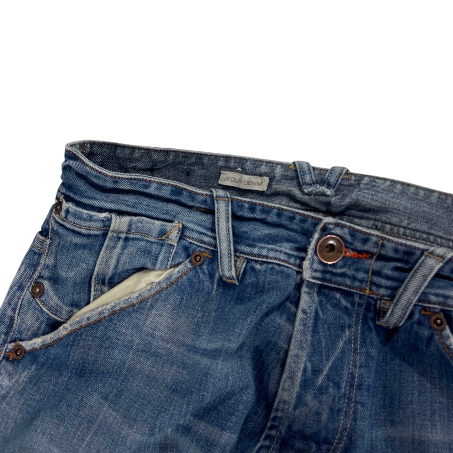 Y2K 2000S BAGGY WIDE LEG JEANS (30")