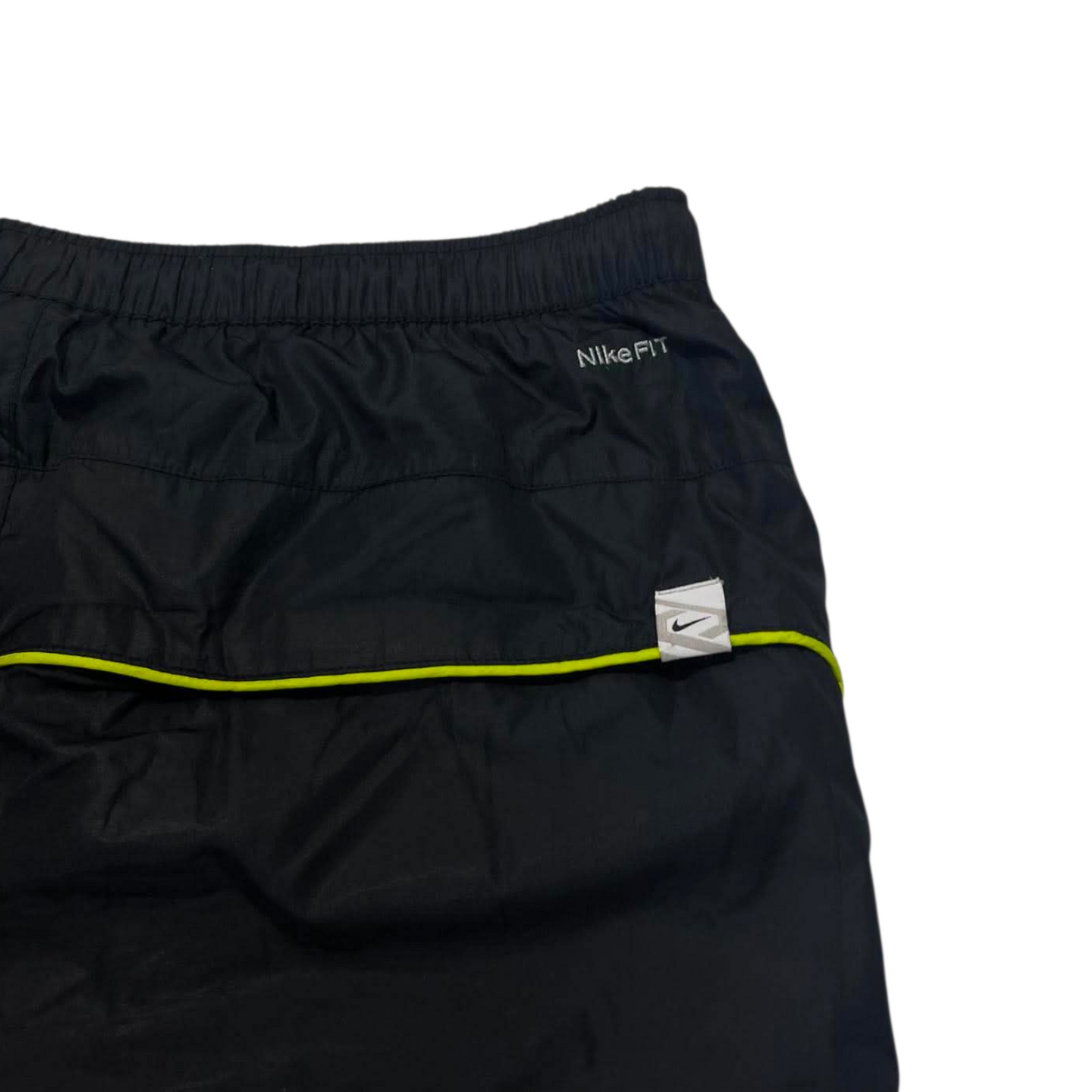 NIKE BLACK/NEON TRACK PANTS ⁴ (L-XL)