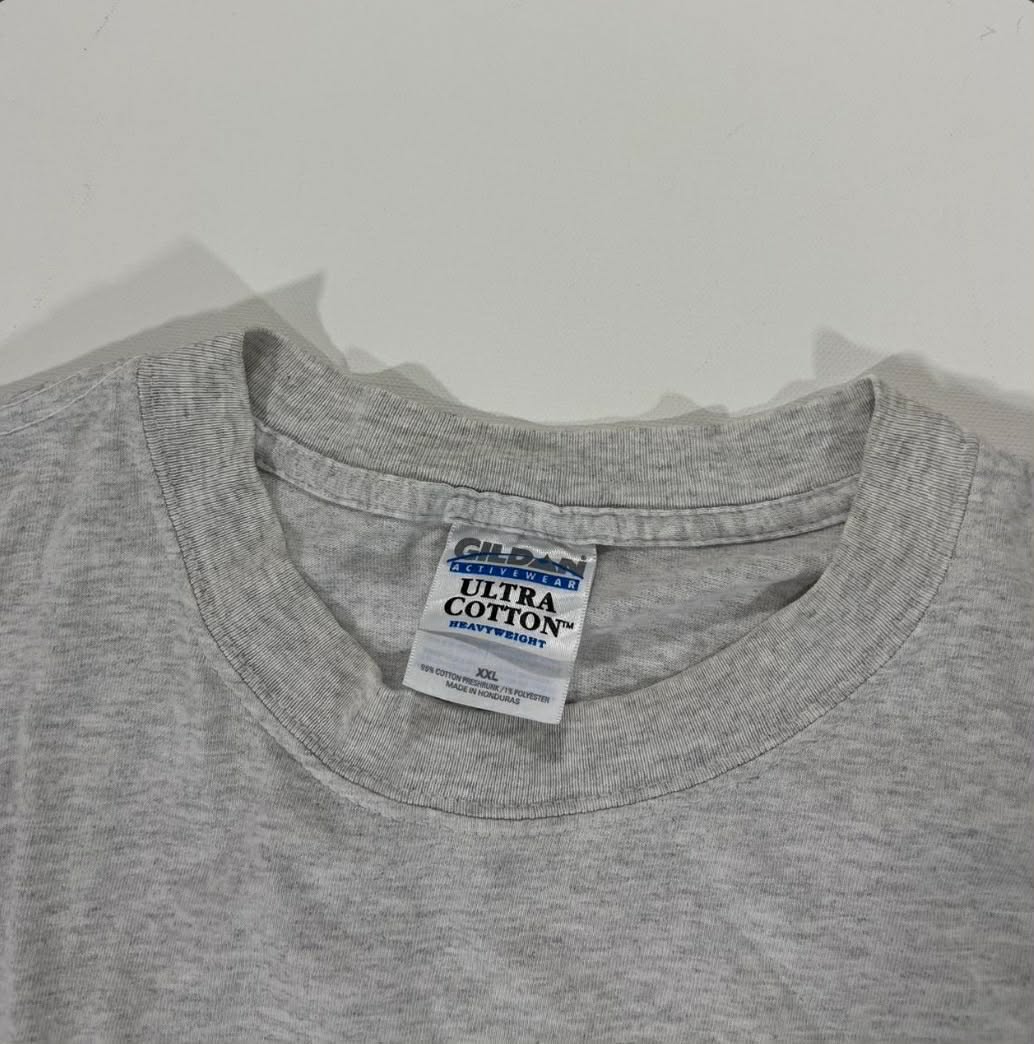 2000 WISCONSIN BADGERS VS UCLA BRUINS GREY TEE (XL)