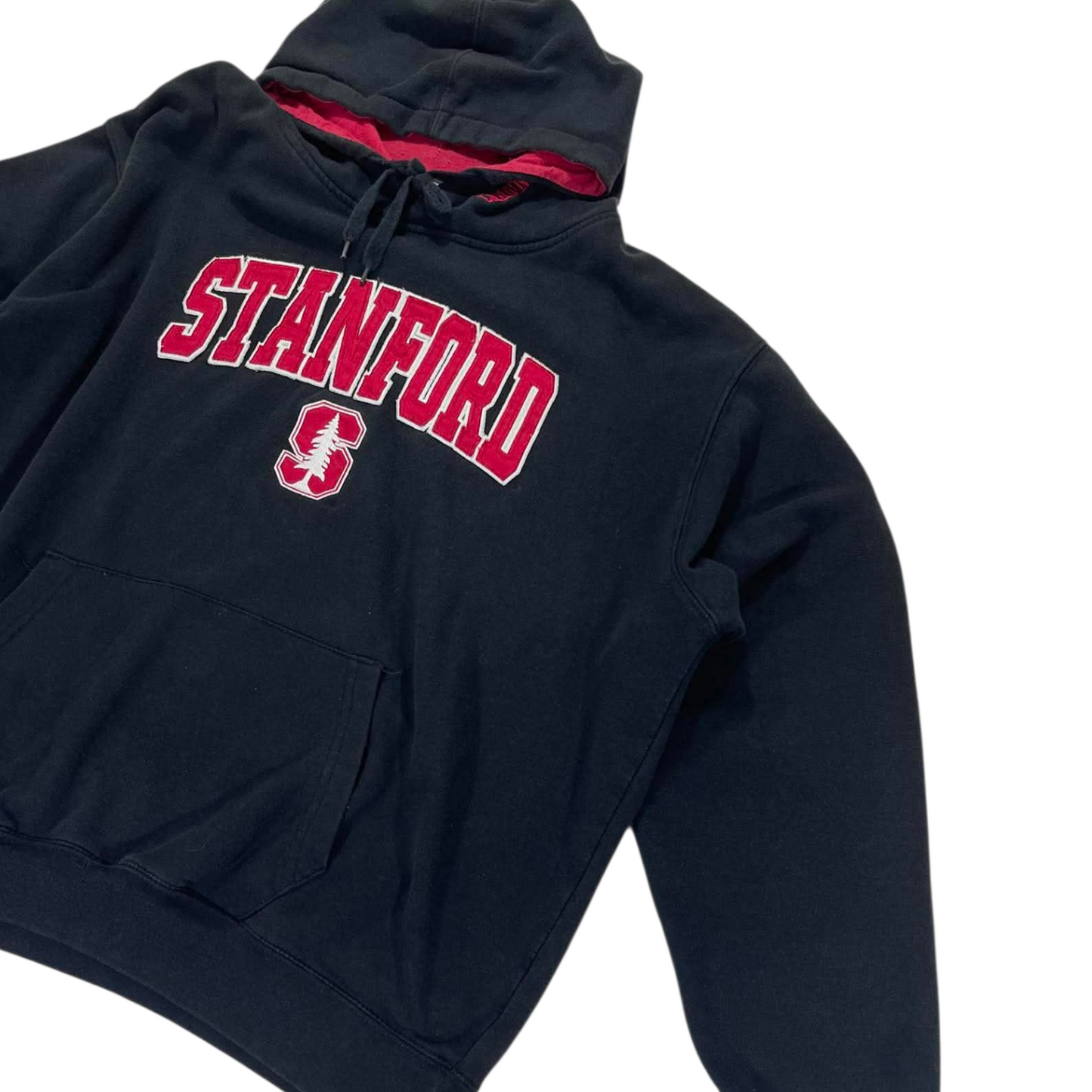 VINTAGE EMBROIDERED STANFORD UNIVERSITY BLACK HOODIE (XL-XXL)