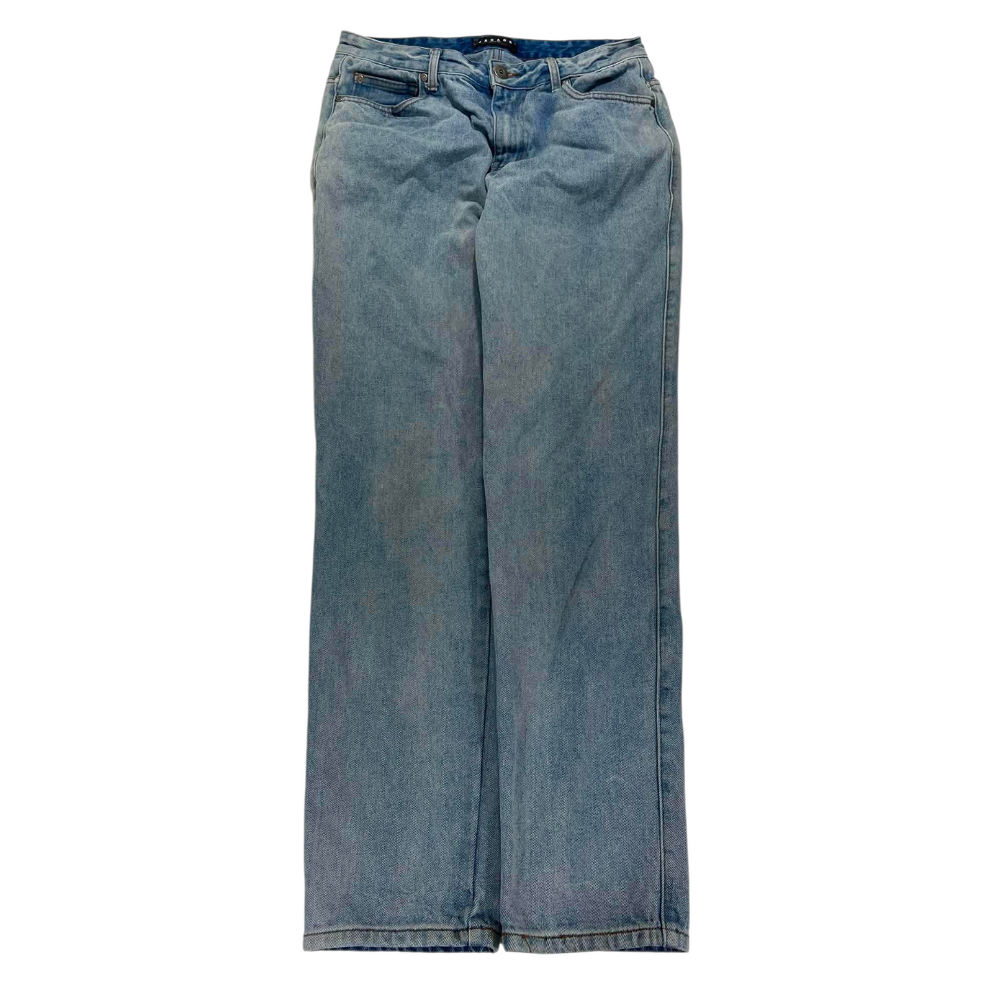 GARAGE BLUE DENIM JEANS WITH A RELAXED FIT (28)