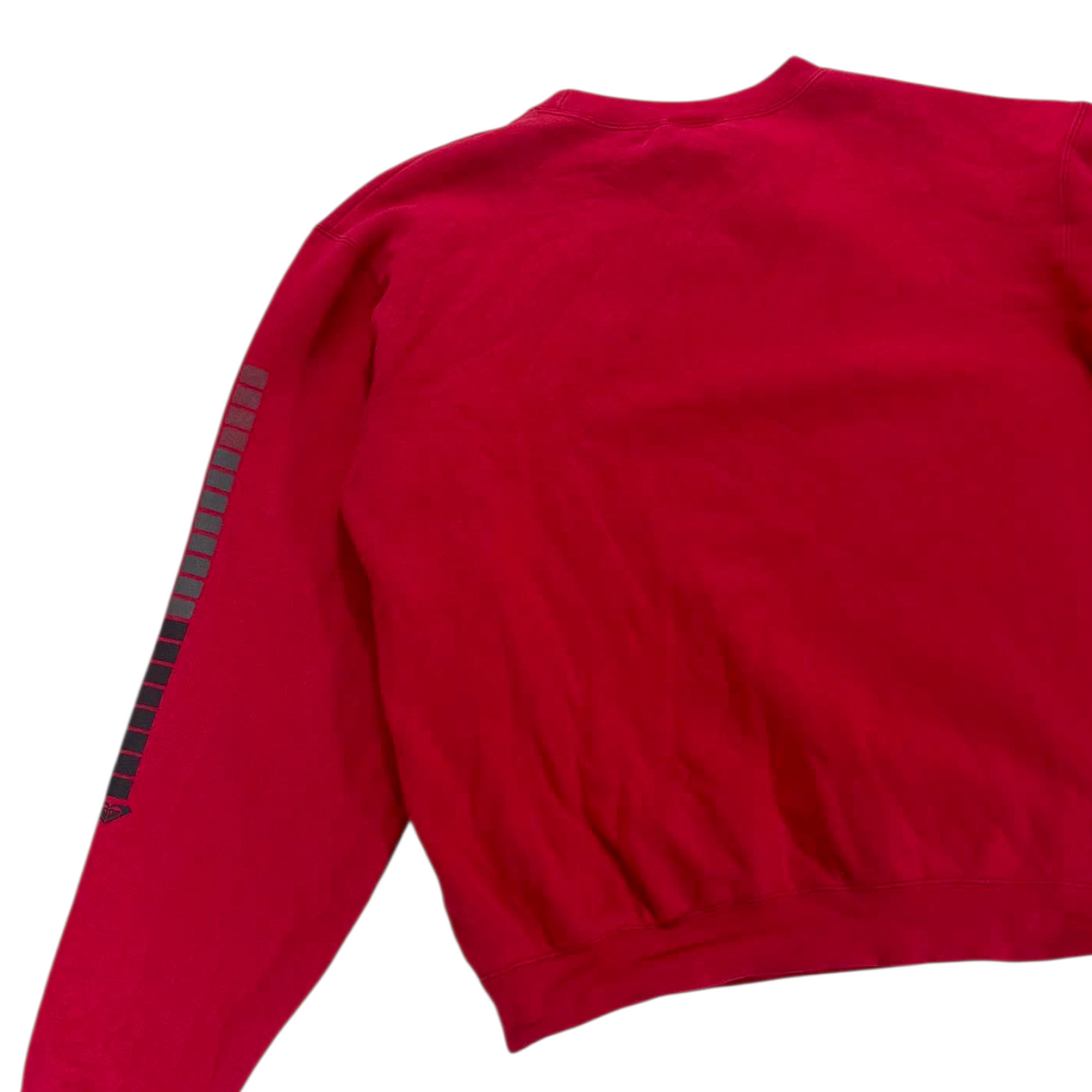QUICKSILVER RED CREWNECK SWEATSHIRT (M)