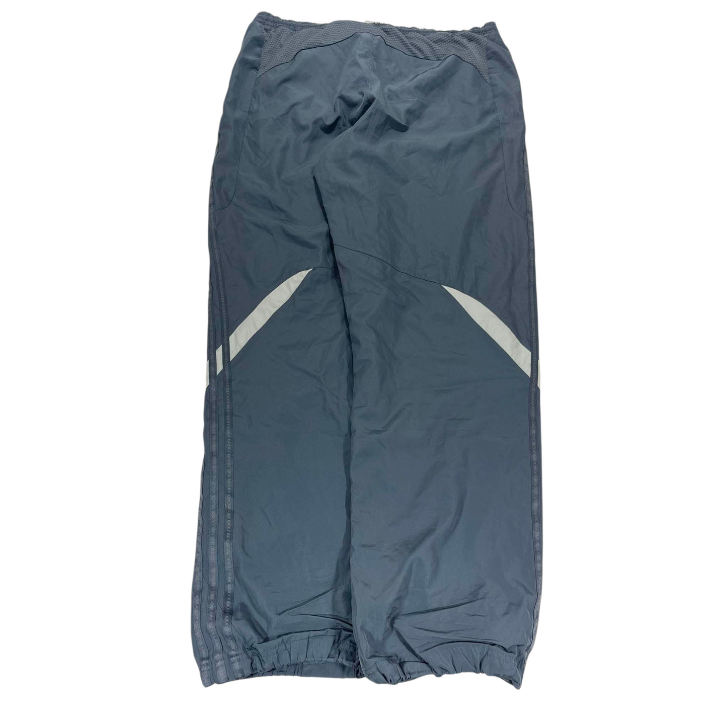 VINTAGE ADIDAS GREY TRACK PANTS (L)