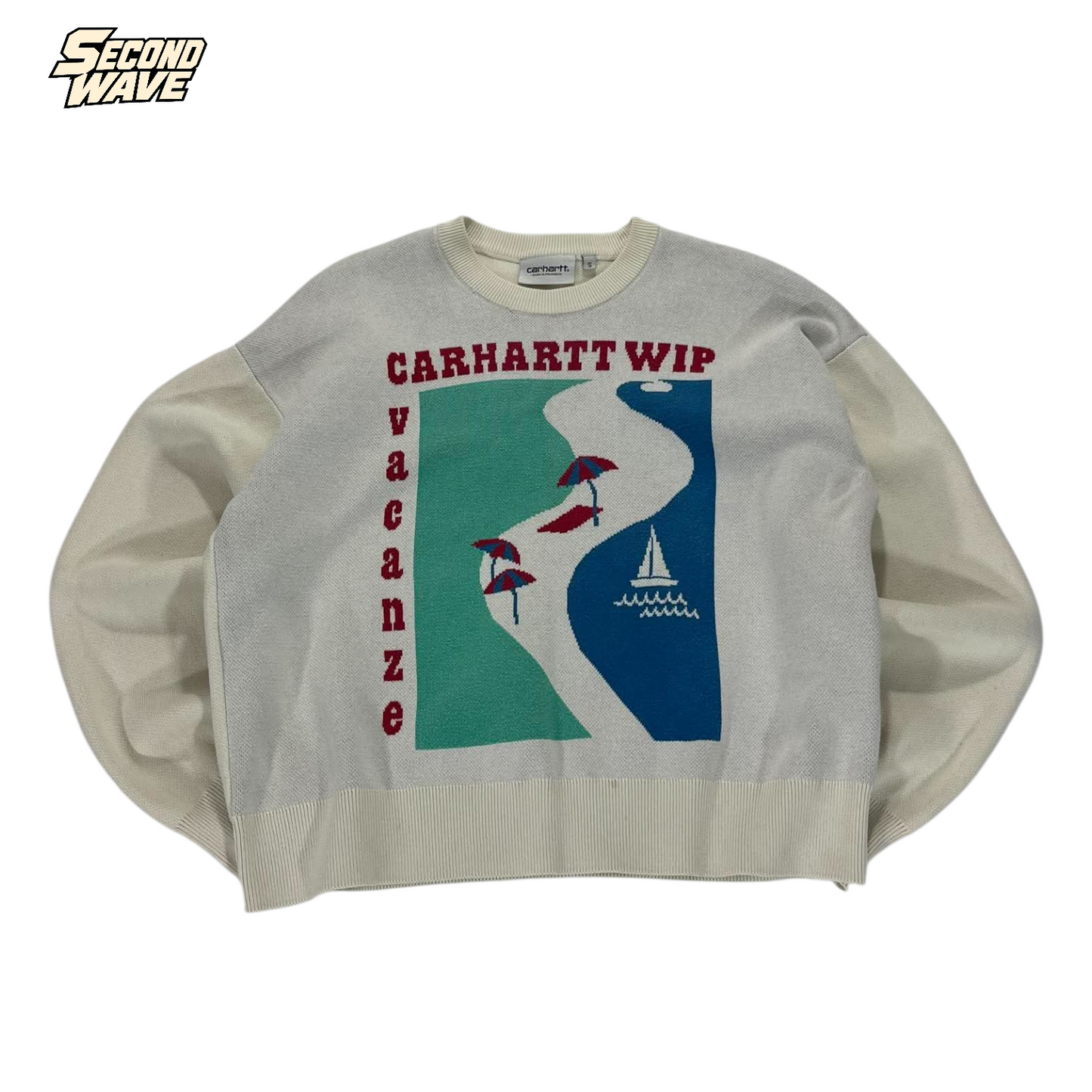CARHARTT WIP BEIGE CREWNECK (S)