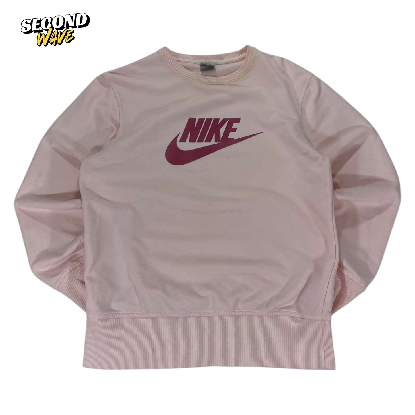 VINTAGE NIKE PINK CREWNECK SWEATSHIRT (L)