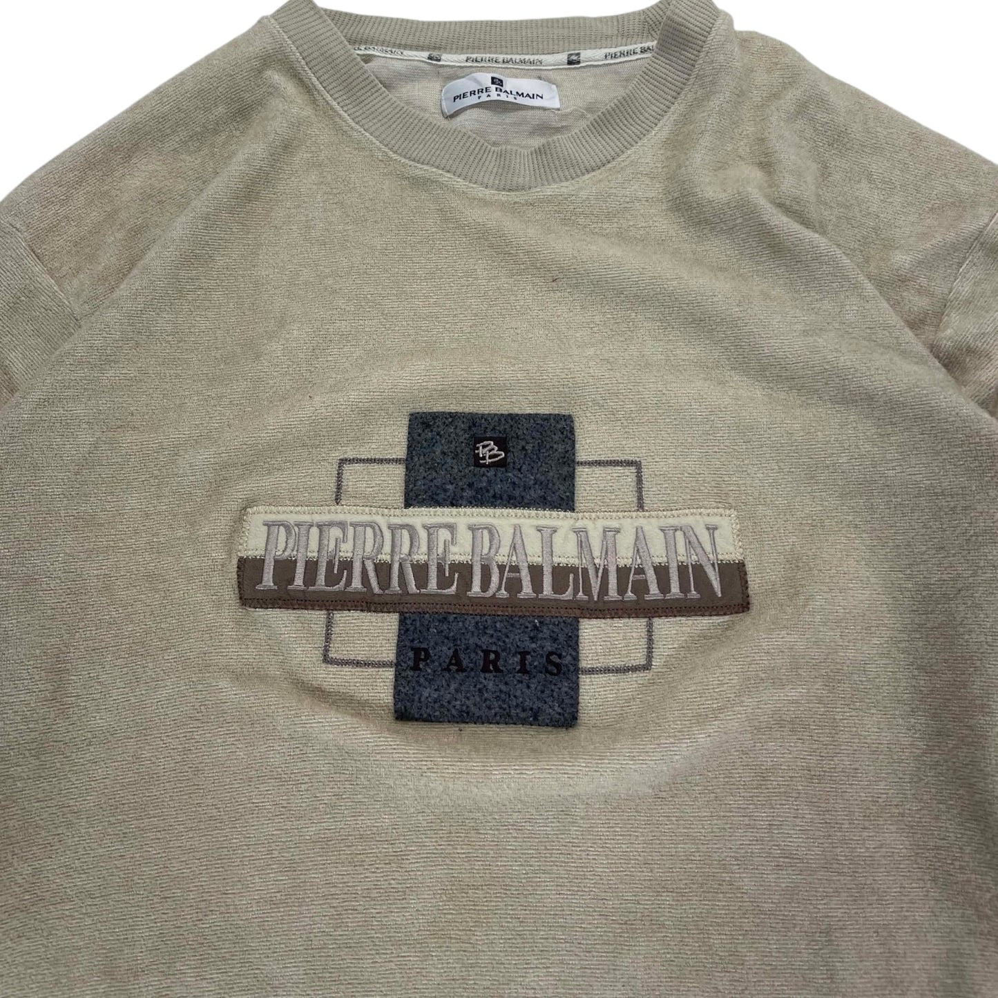 VINTAGE PIERRE BALMAIN PARIS SWEATSHIRT (M)