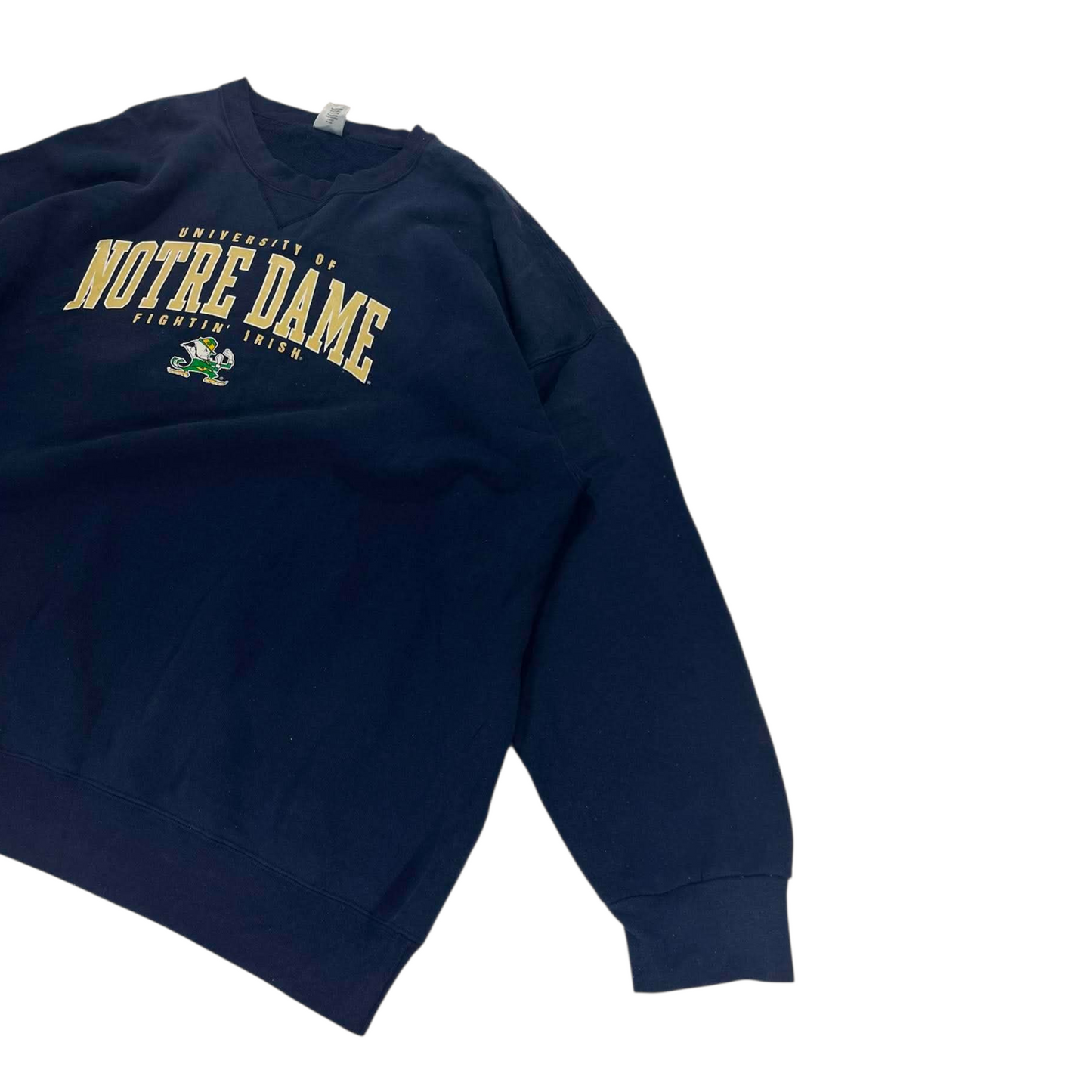 VINTAGE NOTRE DAME CREWNECK (BEST FIT XXL)