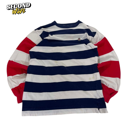 TOMMY HILFIGER STRIPED LONG SLEEVE (M-L)