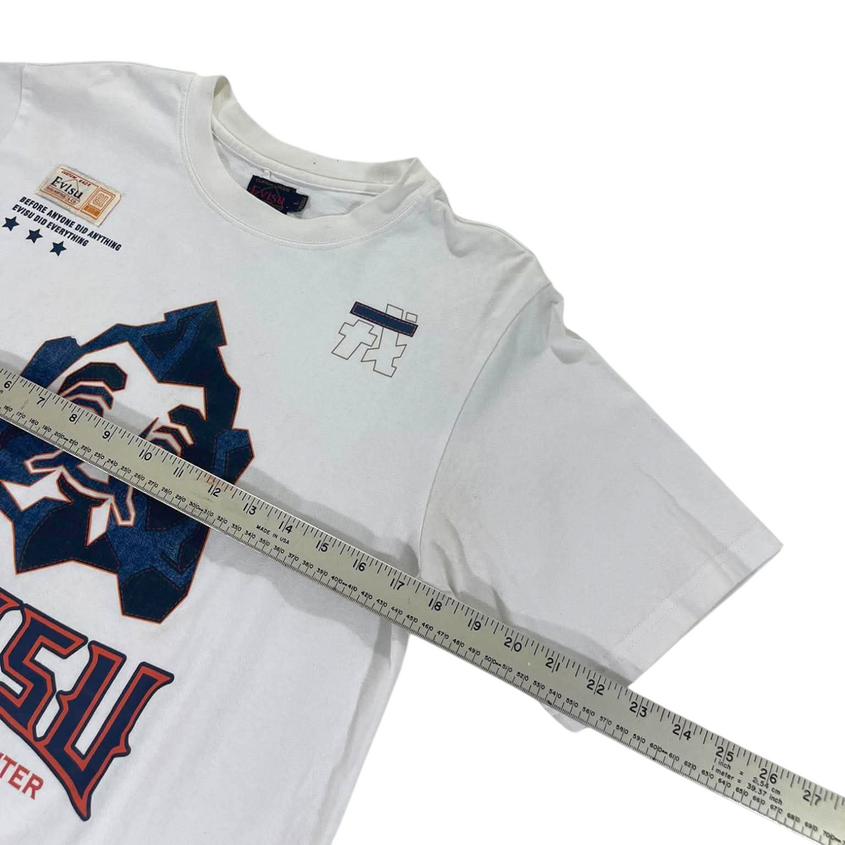 EVISU WHITE SHIRT (L)