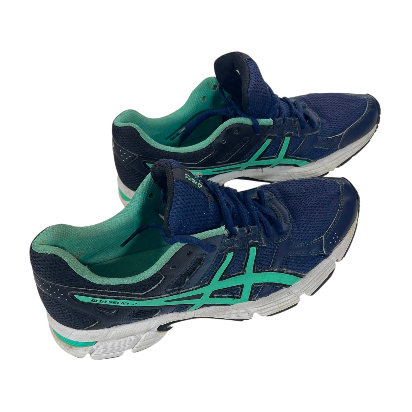 ASICS GEL-ENIGMA 7 BLUE TRAINERS (10)