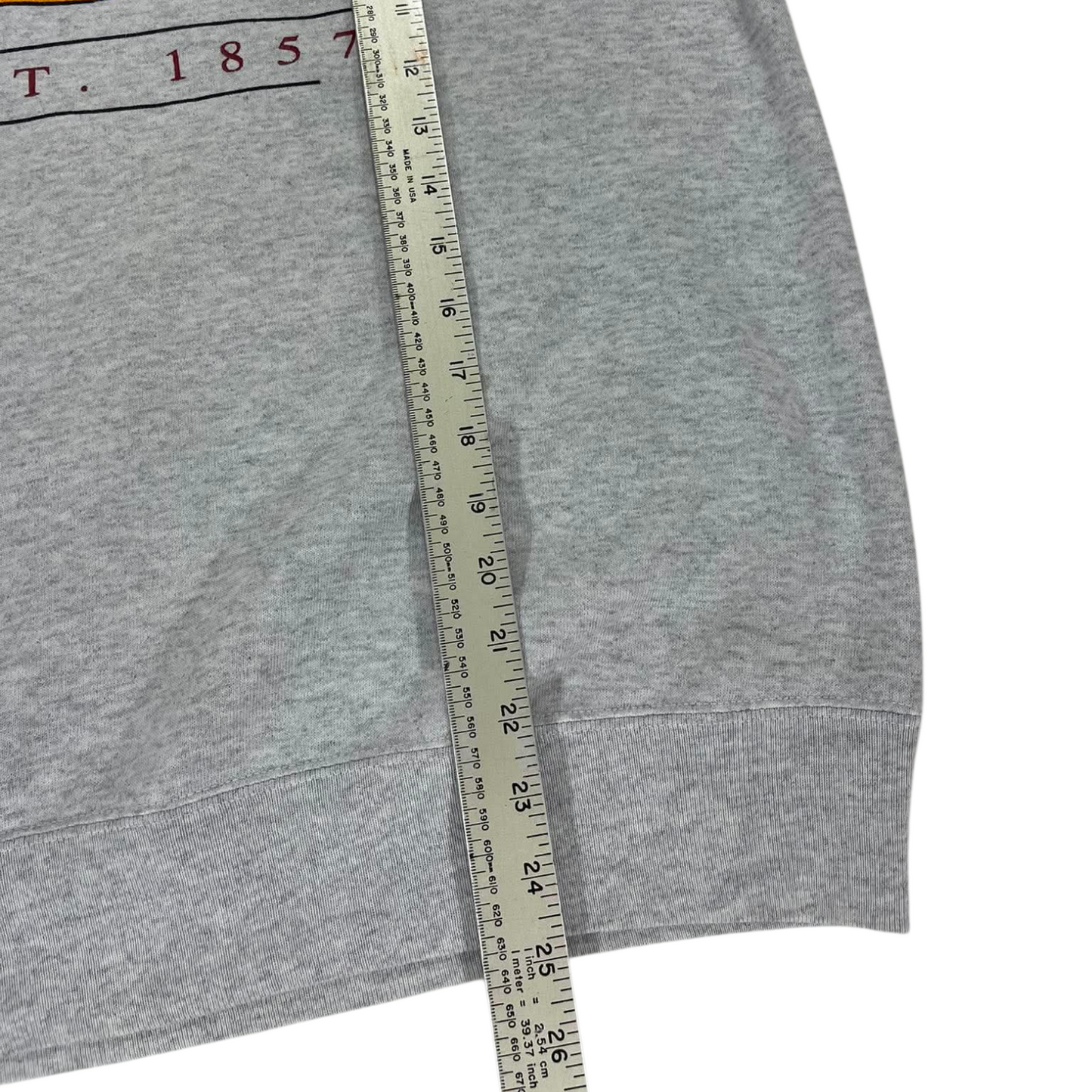 90S FLORIDA STATE UNIVERSITY GREY CREWNECK SWEATSHIRT (L)
