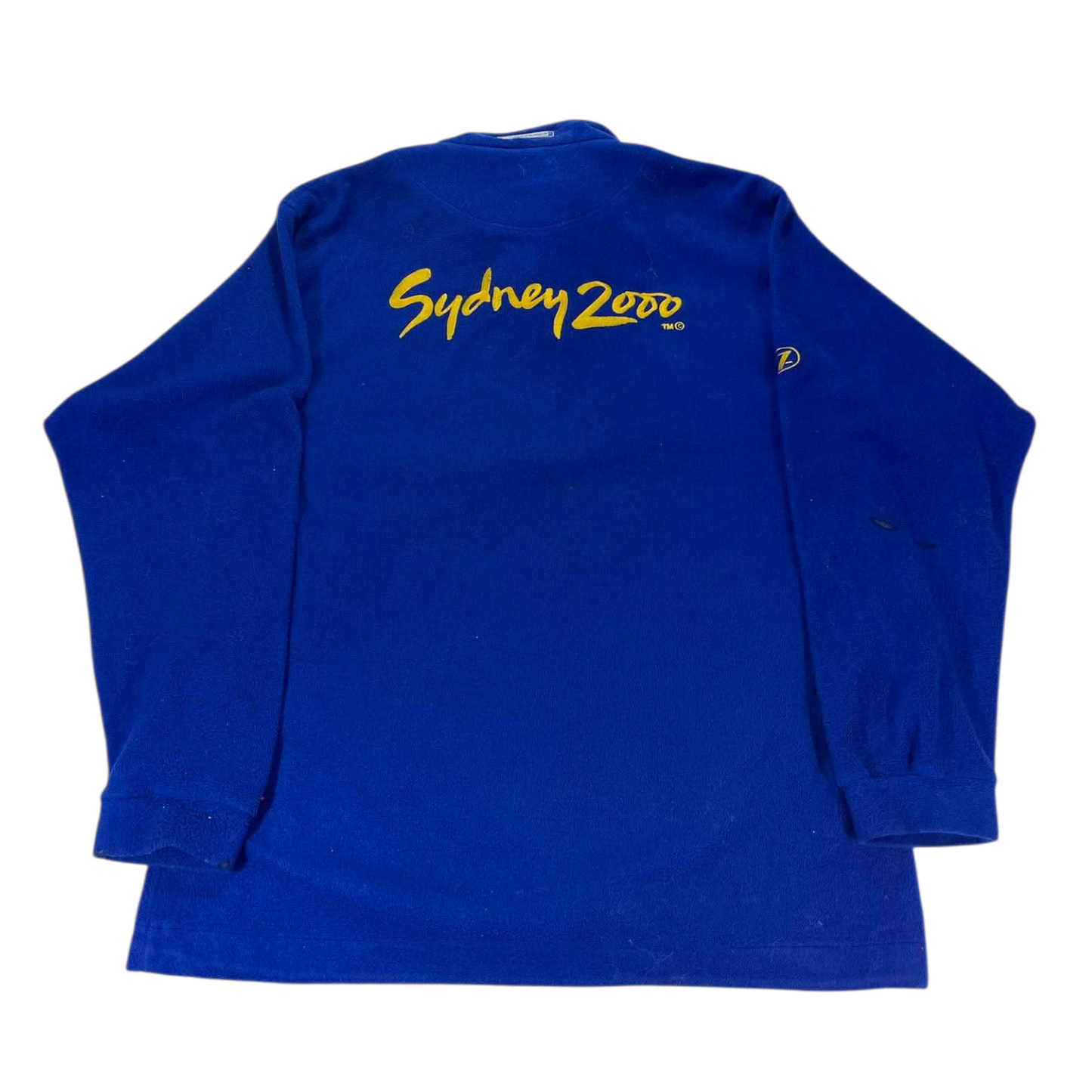 SYDNEY 2000 OLYMPICS BLUE FLEEVE JACKET (L)