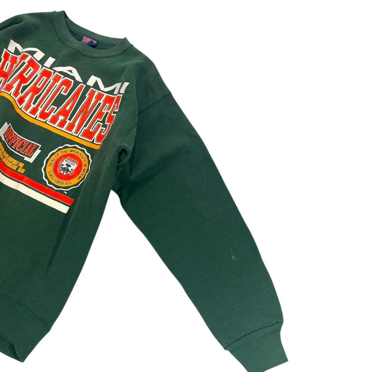VINTAGE MIAMI HURRICANES CREWNECK (L)