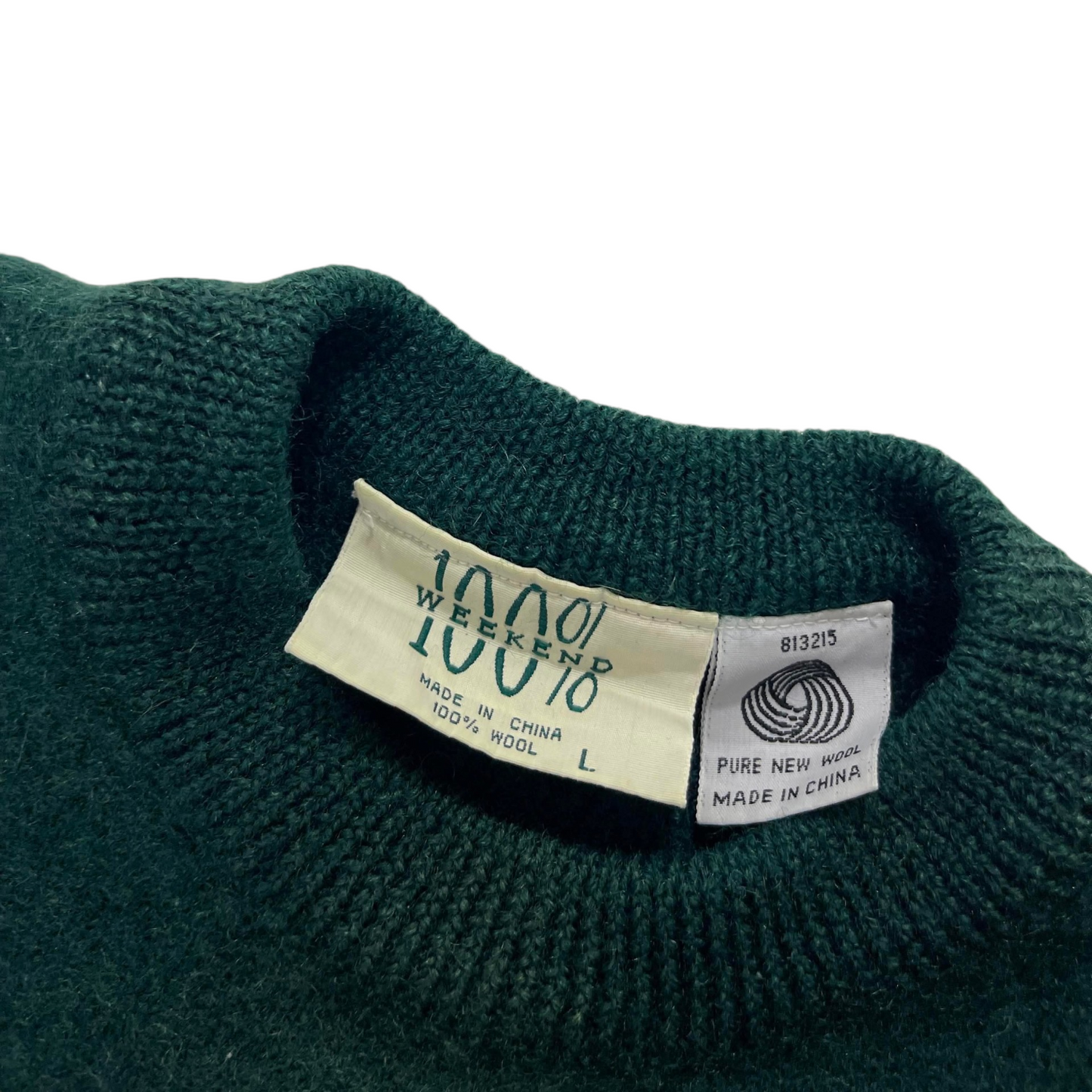 100% WEEKEND WOOL SWEATER (M)