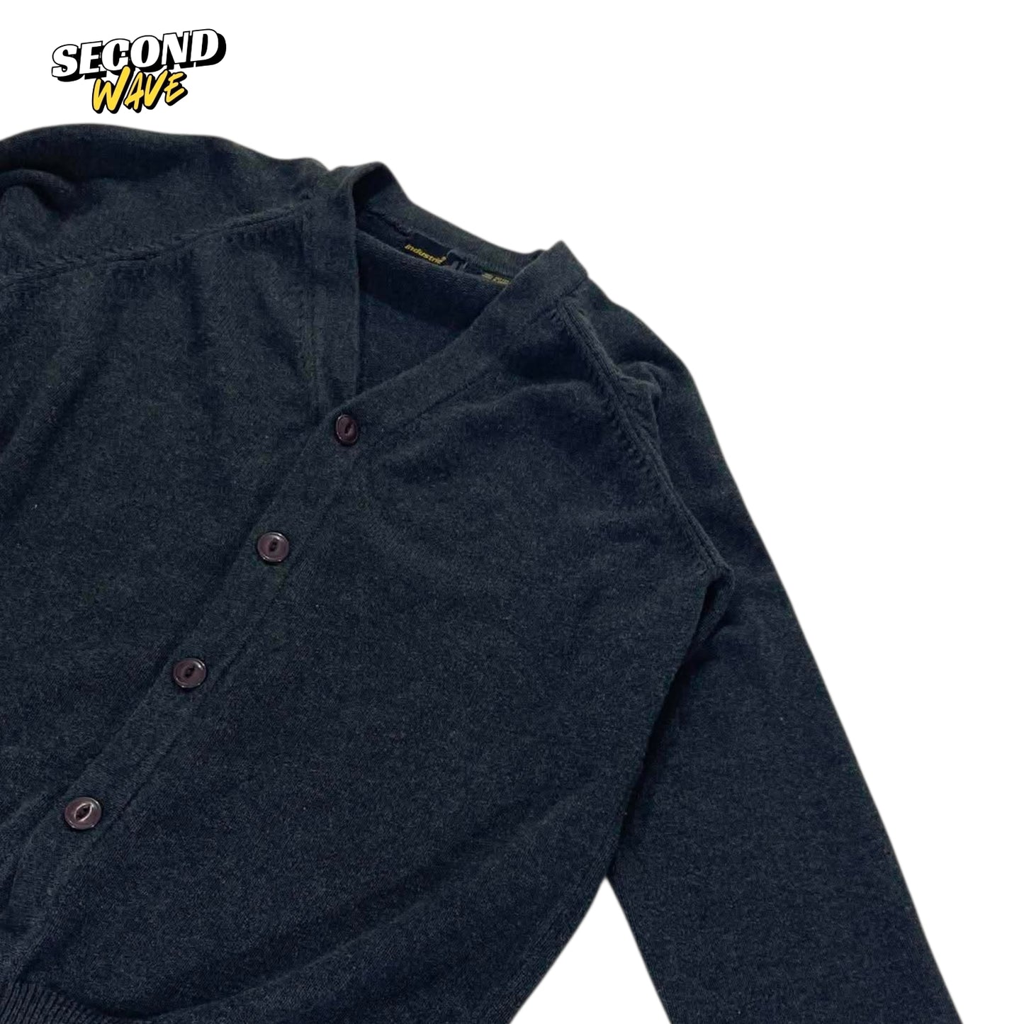VINTAGE 100% COTTON INDUSTRIE CARDIGAN (L)