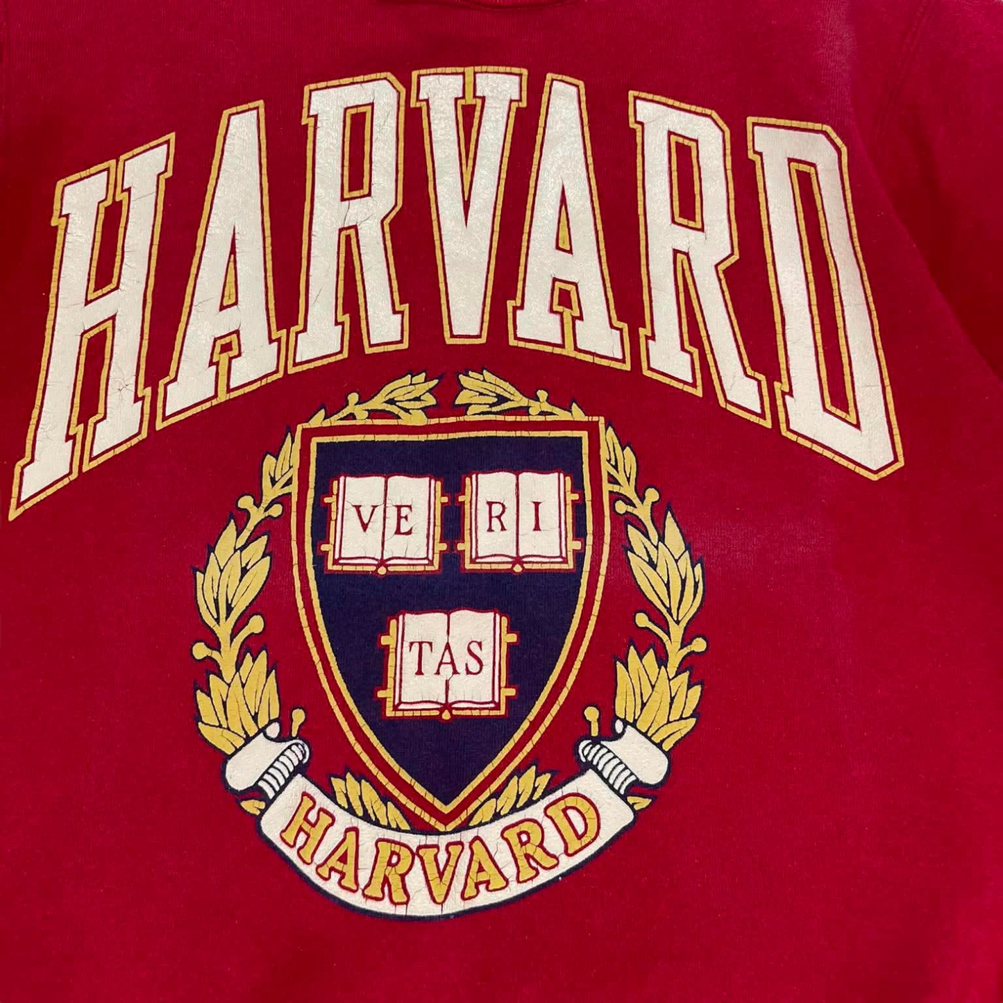 VINTAGE HARVARD UNIVERSITY CUT CREWNECK SHIRT (S)