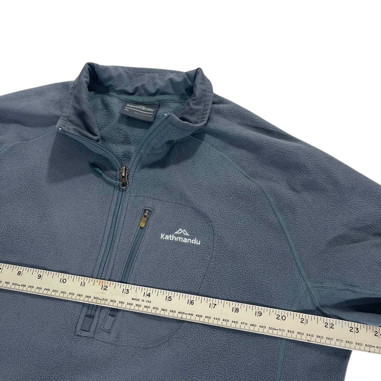 VINTAGE KATHMANDU FLEECE QUARTER ZIP (L)