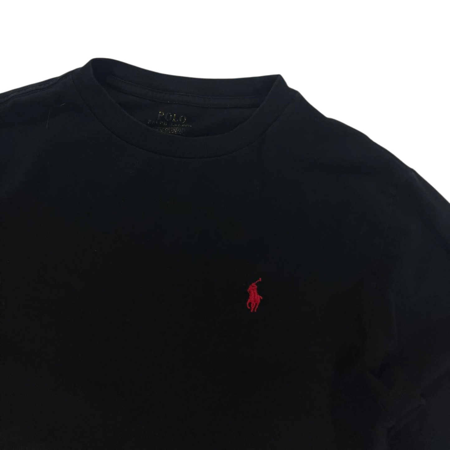 POLO RALPH LAUREN BLACK LONG SLEEVE (XS-S)