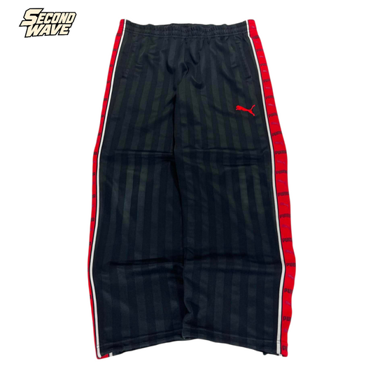 PUMA BLACK PINSTRIPE PANTS (XL)'¹⁵