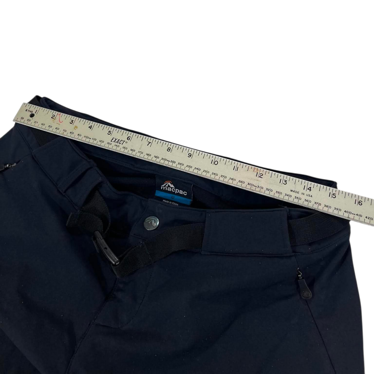 MACPAC NAVY BLUE HIKING TROUSERS (30)