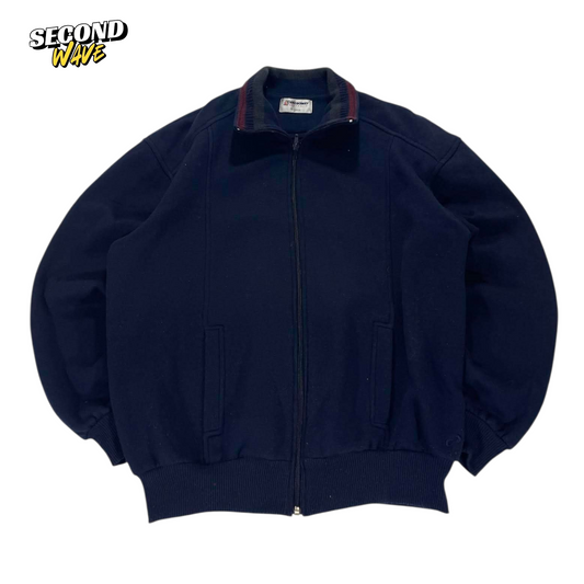 BREAKAWAY NAVY BLUE ZIP UP JACKET (M)