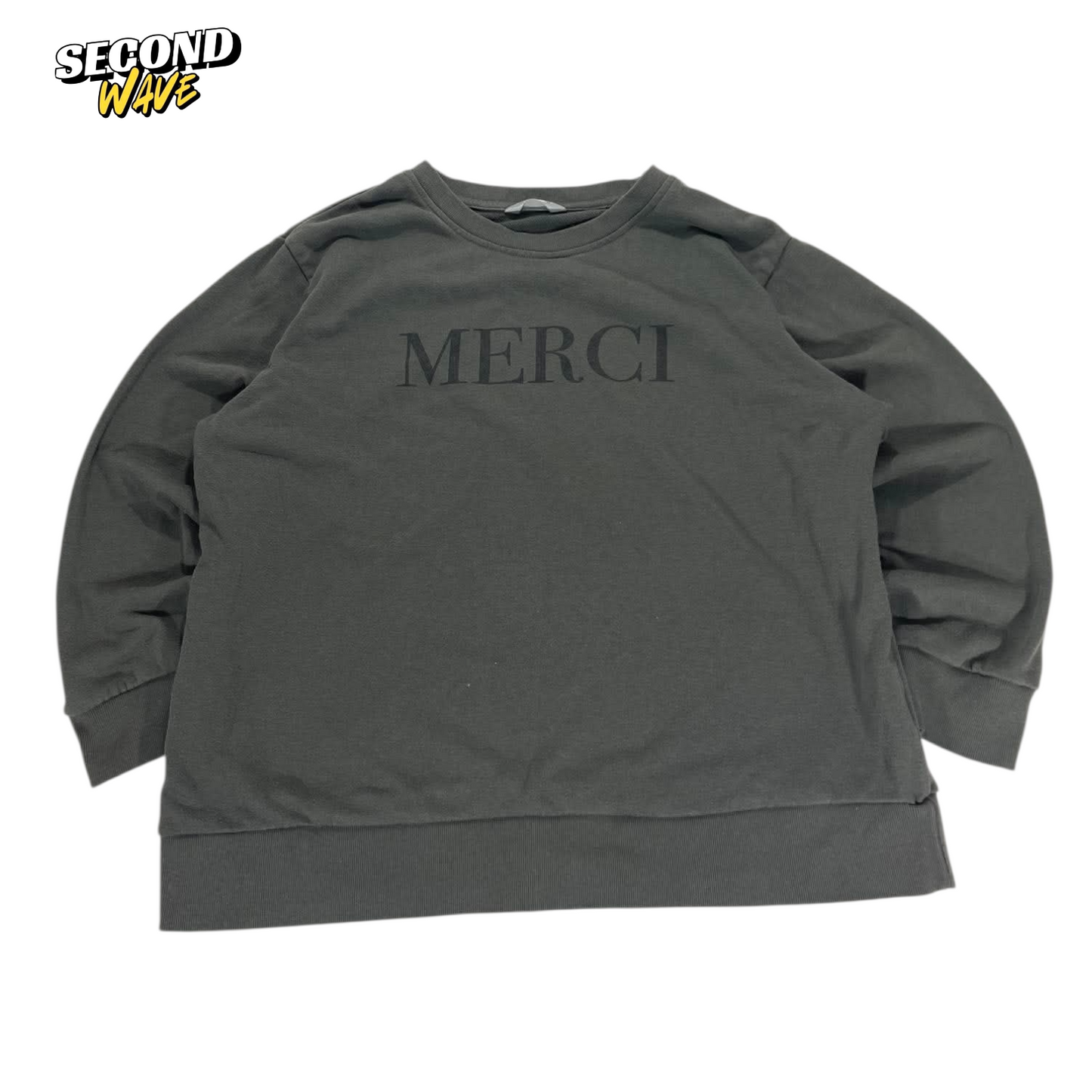 SPIRIT MERCI GREEN SWEATSHIRT (18)