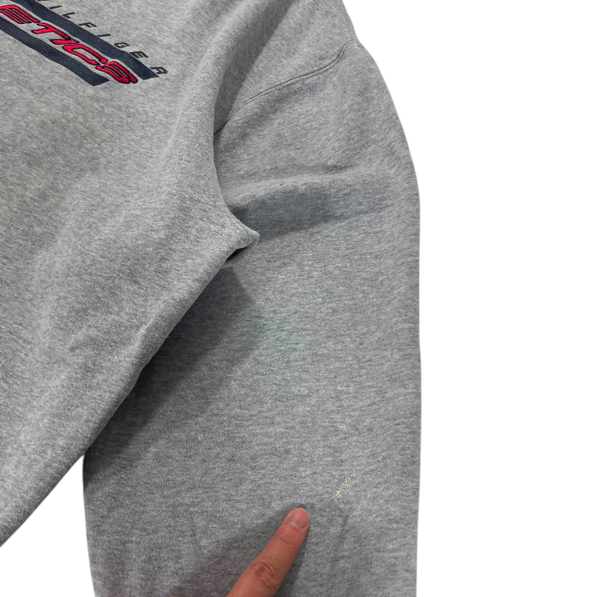 TOMMY HILFIGER GRAY CREWNECK (XL)