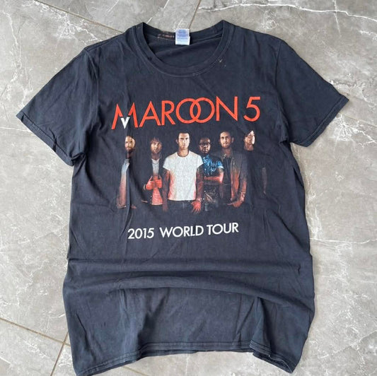 MAROON 5 BLACK BAND TEE (M)