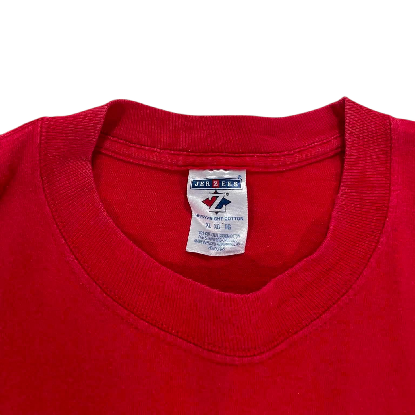 VINTAGE RED UTAH UTES COLLEGE TEE (L-XL)