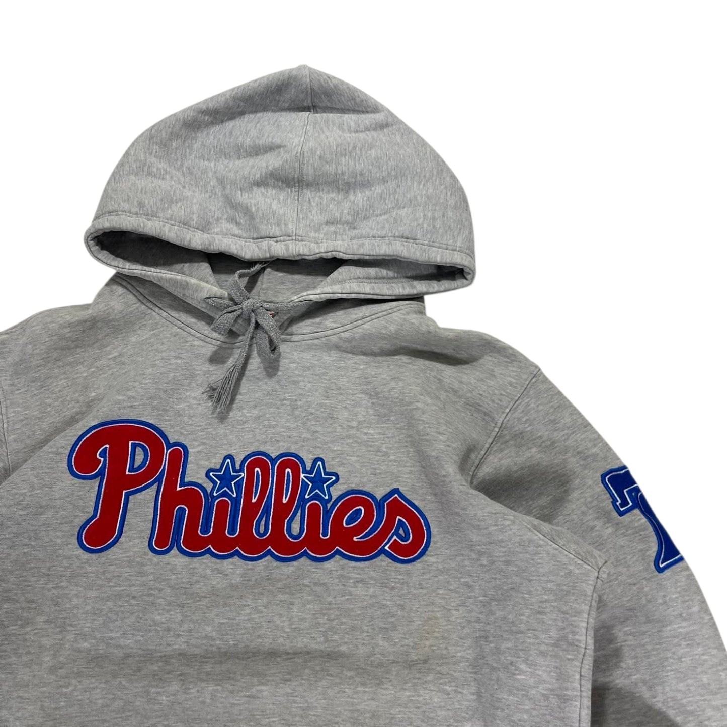 VINTAGE GREY PHILADELPHIA PHILLIES HOODIE (XL)