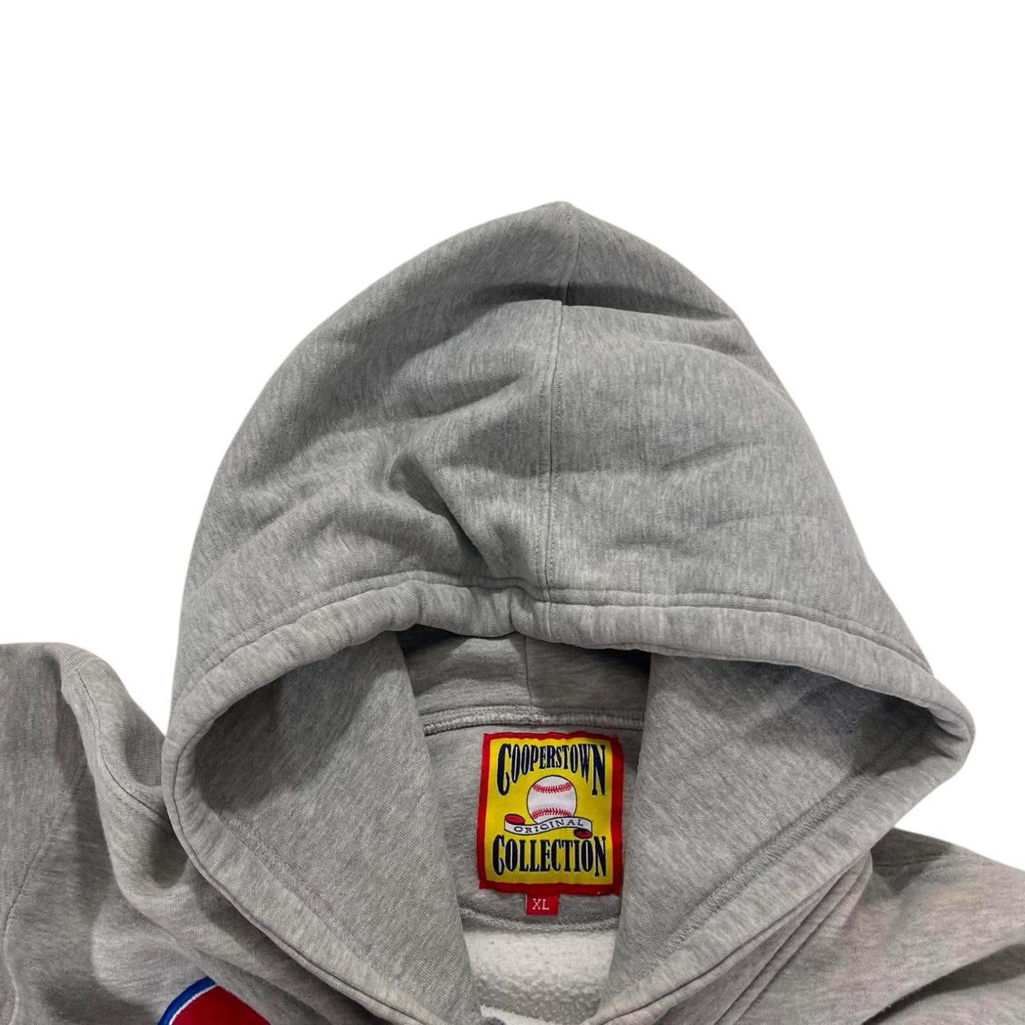 VINTAGE GREY PHILADELPHIA PHILLIES HOODIE (XL)