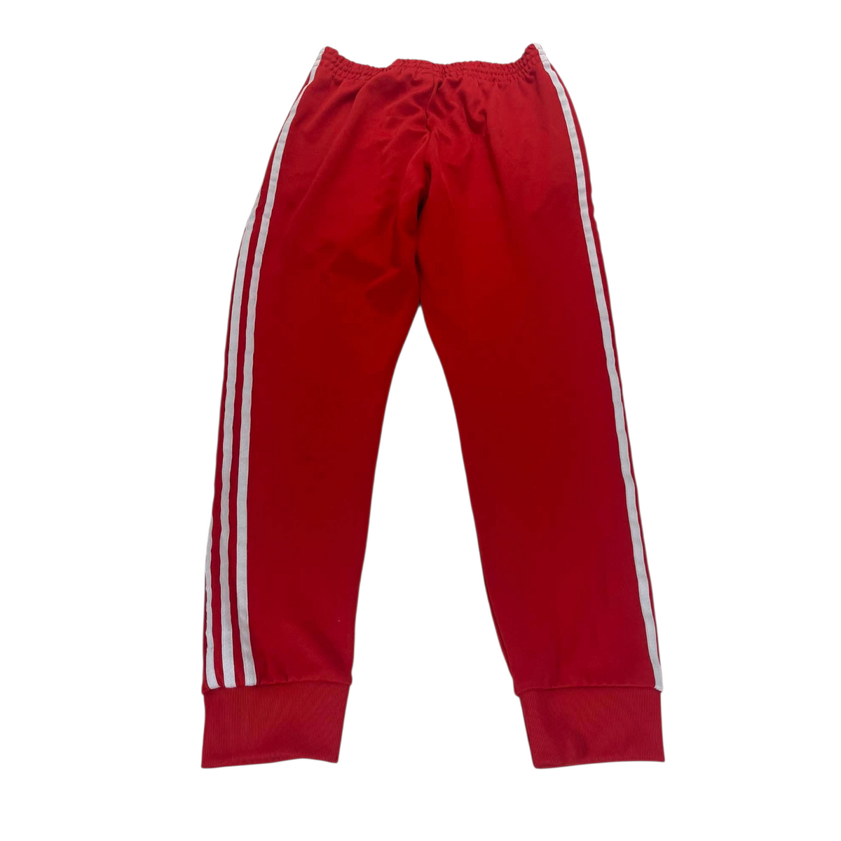 ADIDAS RED TRACK PANTS³ (M)