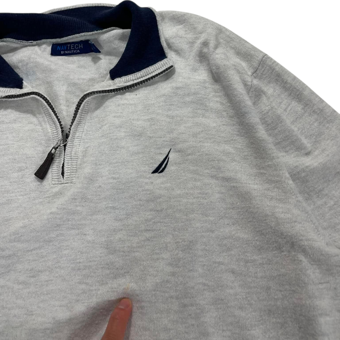 VINTAGE NAUTICA QUARTER ZIP (L)