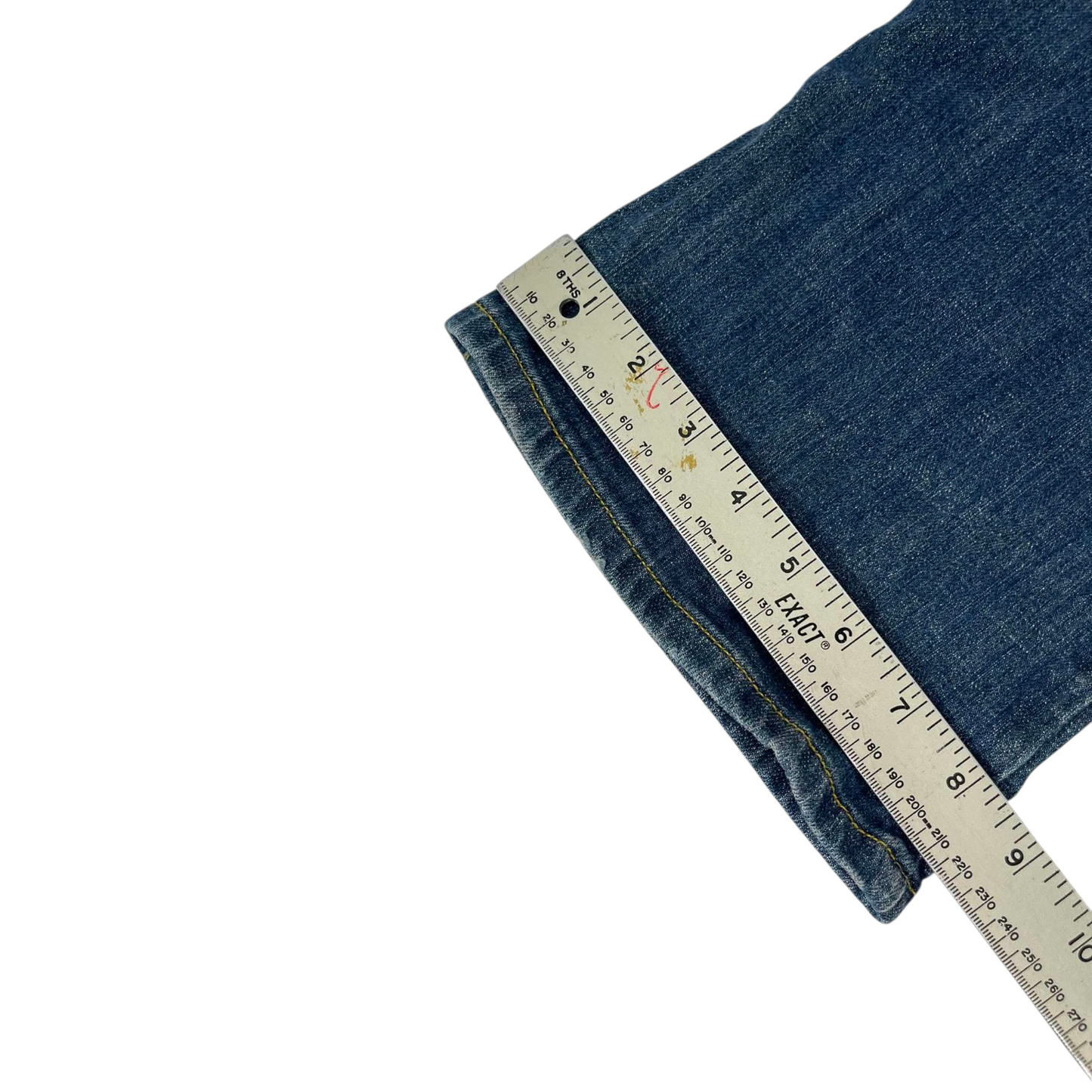 Y2K TEXAS D LOW RISE FLARE JEANS (10)